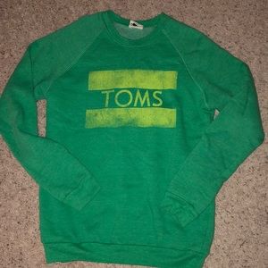 Toms fleece crew neck